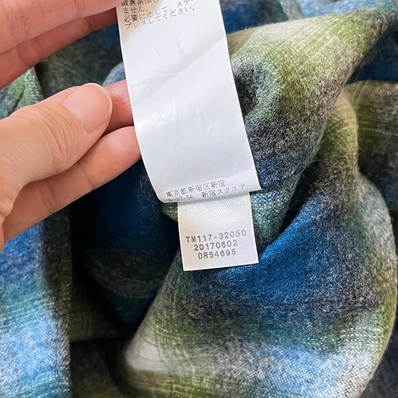 Pendleton Canyon 100% Virgin Wool Snap Button Western Shirt - Women's Size XS - Picture 6 of 10